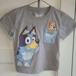 Bluey Gray Kids/Toddler T-Shirt